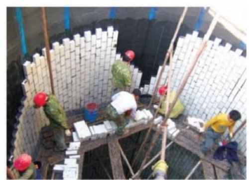Brick Panel Lining